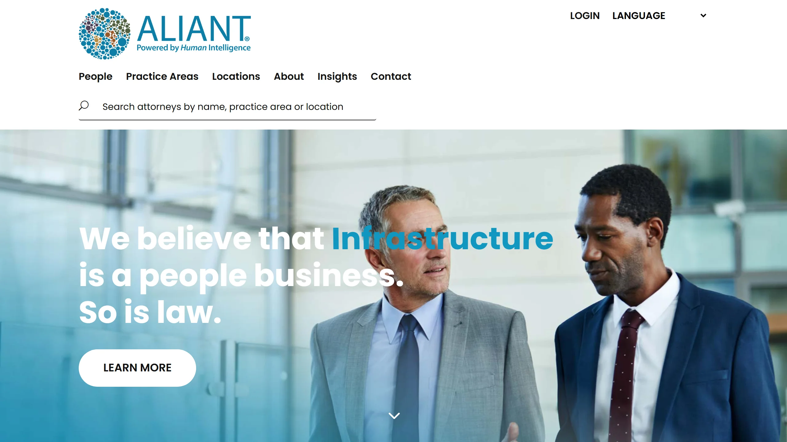 Aliant Law — live site